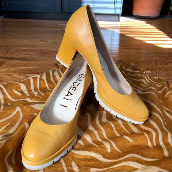 Yellow pumps gel insole - Picture 2 of 8